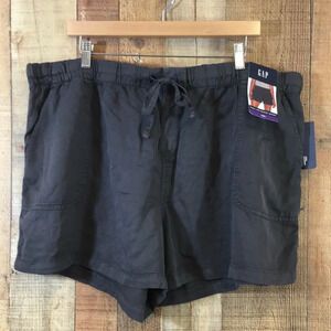 Gap Pull On Tencel Short Womens XXL Gray Nine Iron Drawstring